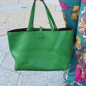 Tory Burch bag. (Jumpsuit sold separately for $25)